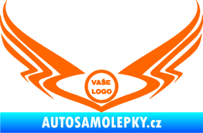 Samolepka Znak Tetování 003 Fluorescentní oranžová