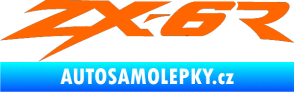 Samolepka ZX 6R Fluorescentní oranžová