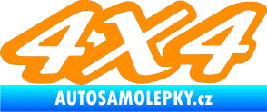 Samolepka 4x4 varianta 007 oranžová