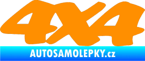 Samolepka 4x4 varianta 017 oranžová