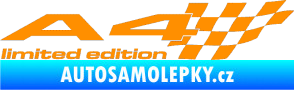 Samolepka A4 limited edition pravá oranžová