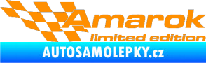 Samolepka Amarok limited edition levá oranžová