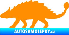 Samolepka Ankylosaurus 001 levá oranžová
