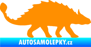 Samolepka Ankylosaurus 001 pravá oranžová