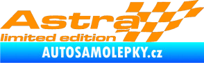 Samolepka Astra limited edition pravá oranžová