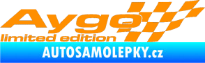 Samolepka Aygo limited edition pravá oranžová