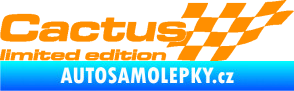 Samolepka Cactus limited edition pravá oranžová