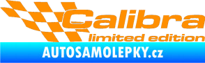 Samolepka Calibra limited edition levá oranžová