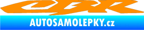 Samolepka CBR 001 oranžová