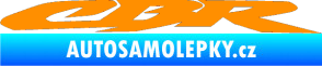 Samolepka CBR 002 oranžová