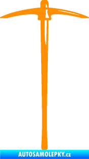 Samolepka Cepín oranžová
