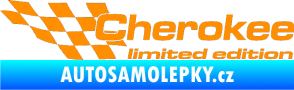 Samolepka Cherokee limited edition levá oranžová