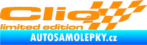 Samolepka Clio limited edition pravá oranžová