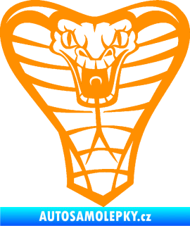 Samolepka Cobra 004 oranžová