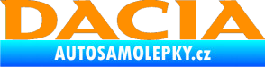 Samolepka Dacia 001 oranžová