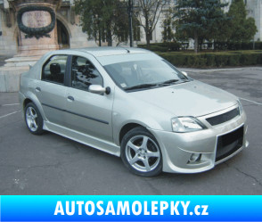 Samolepka Dacia Logan - přední oranžová