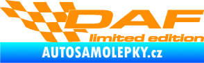 Samolepka DAF limited edition levá oranžová