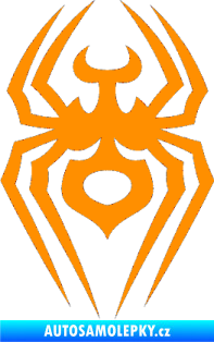 Samolepka Pavouk 008 oranžová