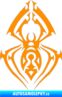 Samolepka Pavouk 009 oranžová