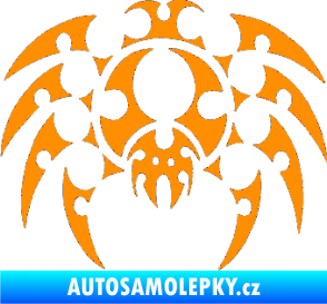 Samolepka Pavouk 012 oranžová