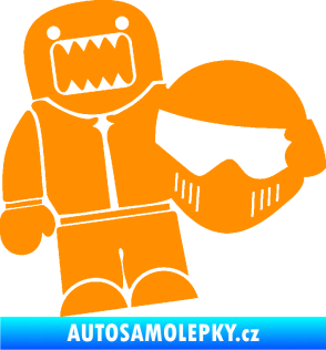 Samolepka Domo 014 pravá Stig oranžová