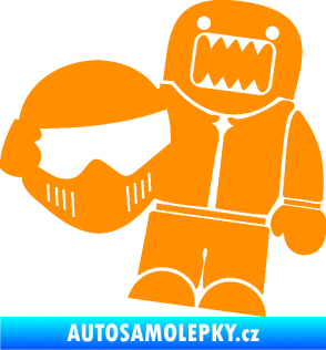 Samolepka Domo 014 levá Stig oranžová