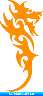 Samolepka Dragon 009 pravá oranžová