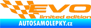 Samolepka Evo limited edition levá oranžová