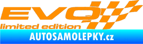 Samolepka Evo limited edition pravá oranžová