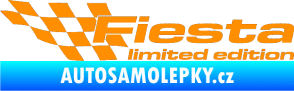 Samolepka Fiesta limited edition levá oranžová