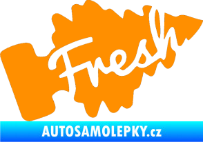 Samolepka Fresh 001 oranžová