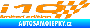 Samolepka i10 limited edition pravá oranžová