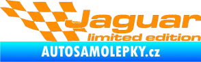 Samolepka Jaguar limited edition levá oranžová