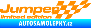 Samolepka Jumper limited edition pravá oranžová