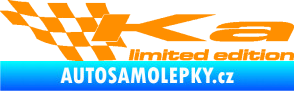 Samolepka Ka limited edition levá oranžová