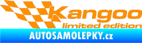 Samolepka Kangoo limited edition levá oranžová