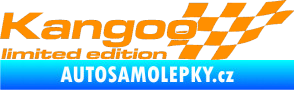 Samolepka Kangoo limited edition pravá oranžová