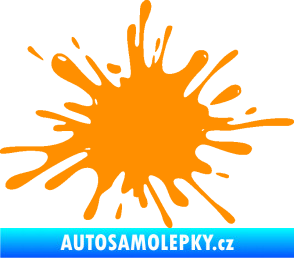 Samolepka Kaňka 002 levá oranžová
