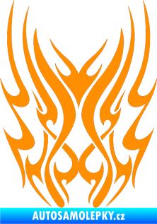 Samolepka Kapota 003 oranžová