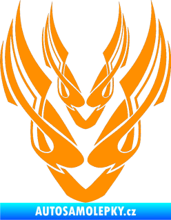 Samolepka Kapota 008 oranžová