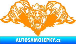 Samolepka Kapota 041 lev oranžová