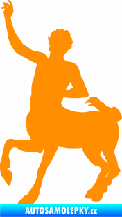 Samolepka Kentaur 001 levá oranžová
