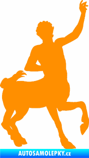 Samolepka Kentaur 001 pravá oranžová