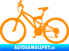 Samolepka Kolo 003 levá oranžová
