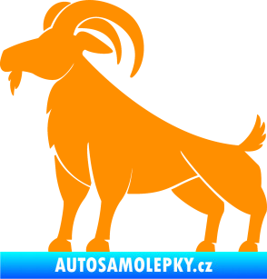 Samolepka Kozel 005 oranžová