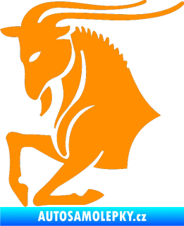 Samolepka Kozoroh 006 levá oranžová