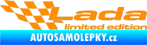 Samolepka Lada limited edition levá oranžová