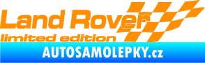 Samolepka Land Rover limited edition pravá oranžová