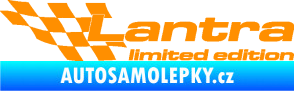 Samolepka Lantra limited edition levá oranžová