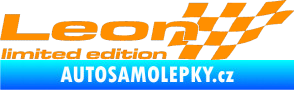 Samolepka Leon limited edition pravá oranžová